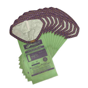 ProTeam, 10 qt. Intercept Micro Filter Bag, Open Collar (10 Pack)