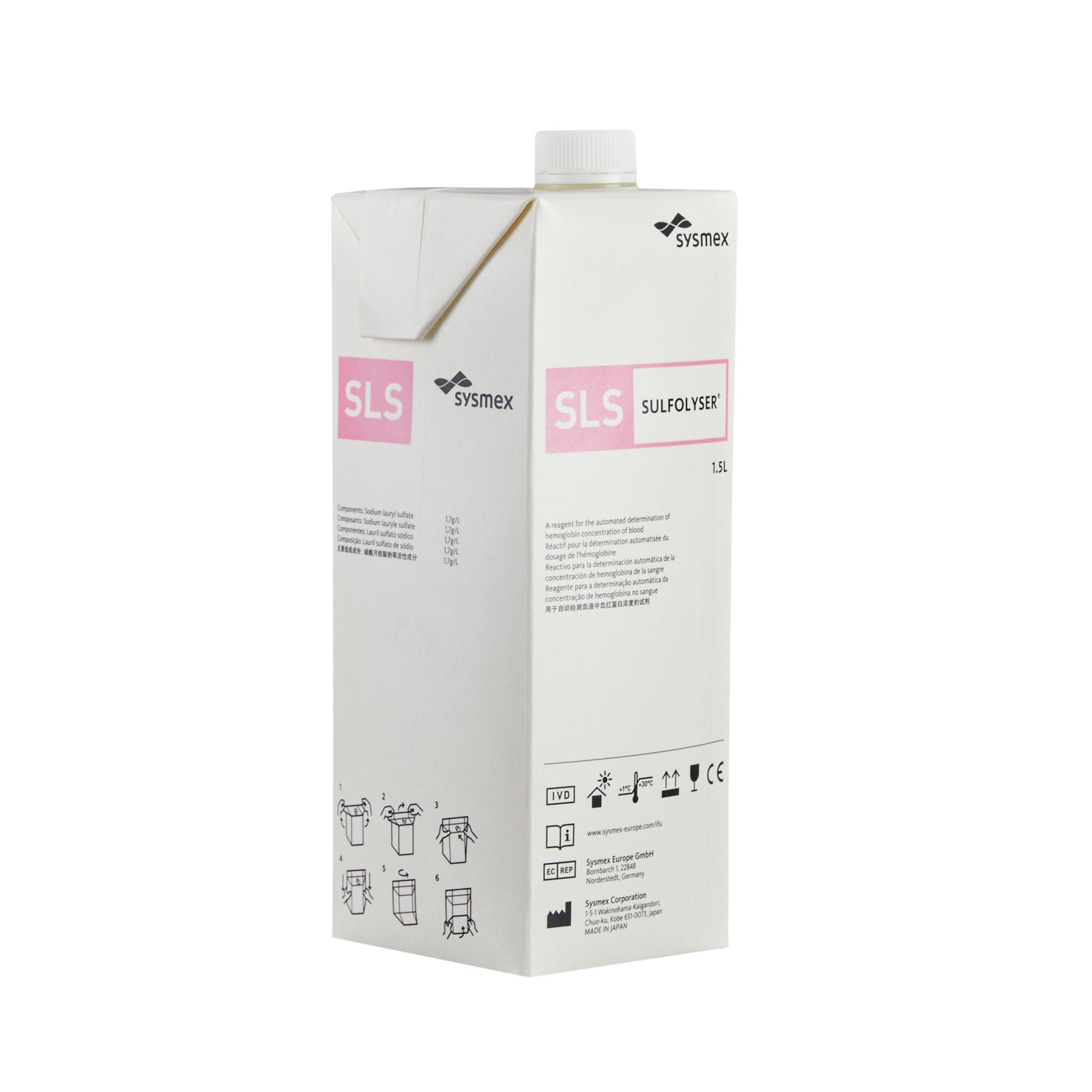 Sulfolyser™ Hematology Reagent, Hb test