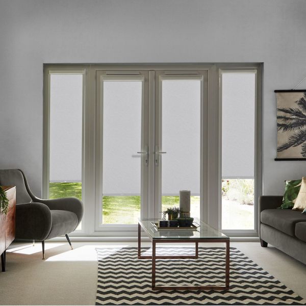 Hexham Silver Roller Blind