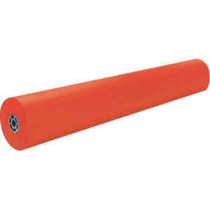 Colored Kraft Duo-Finish® Paper, Orange, 36" x 1,000', 1 Roll