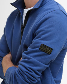 Outline Half-Zip Sweatshirt North Sea Blue
