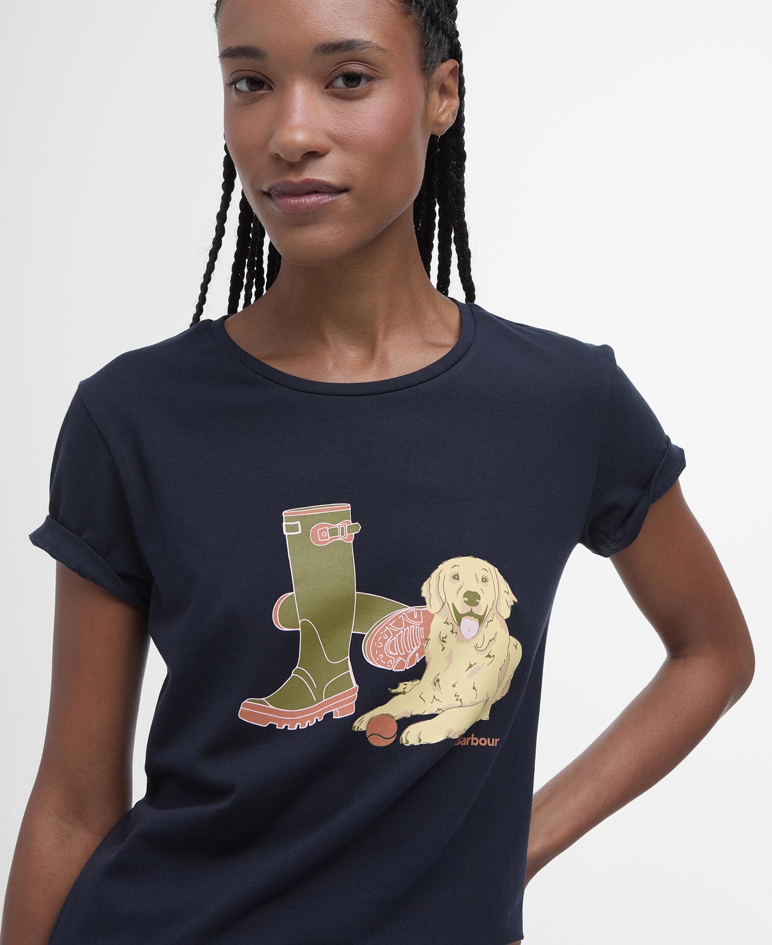T-shirt con stampa Rowen image number 3