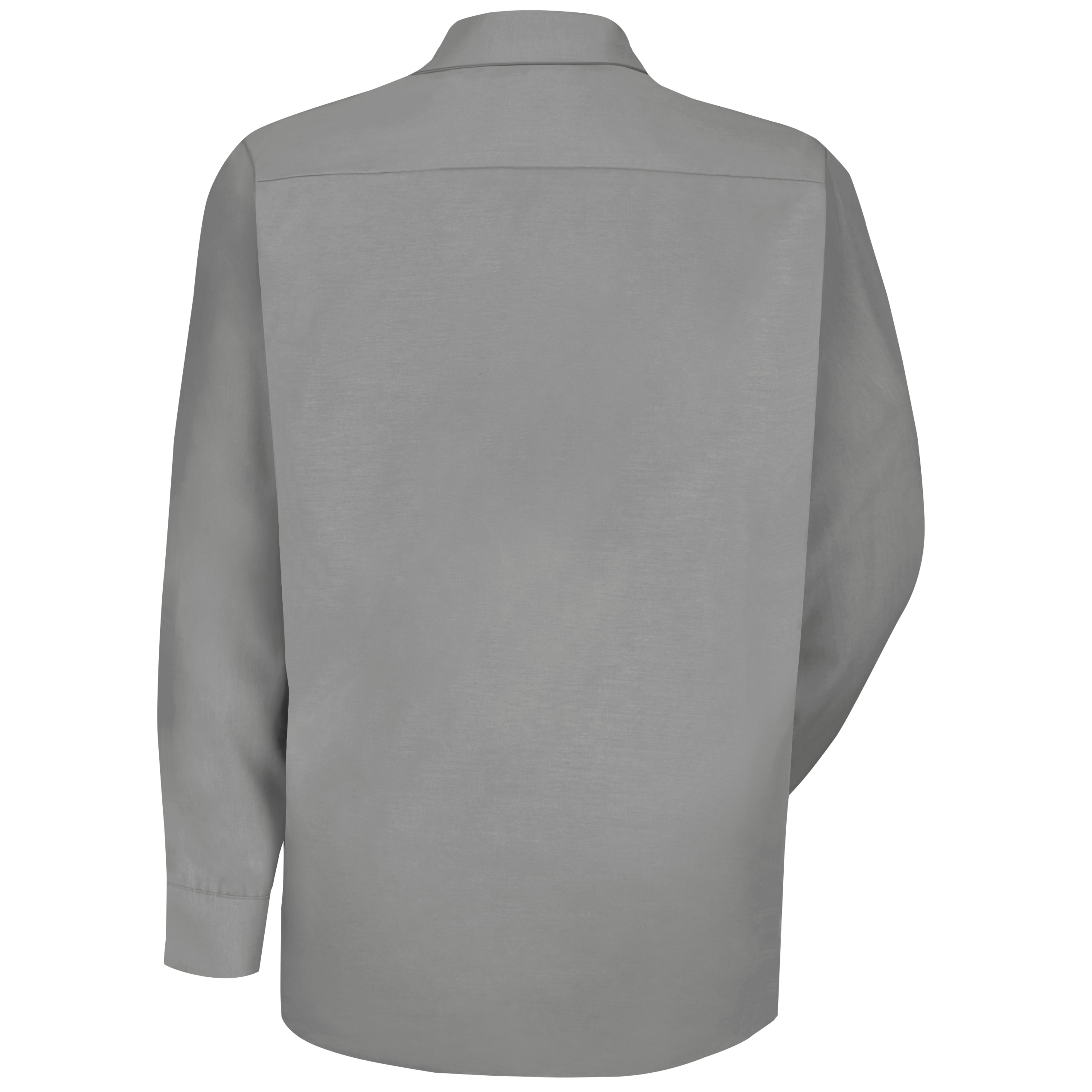 Red Kap Men's Long Sleeve Specialized Pocketless Work Shirt - Picture 7 of 11