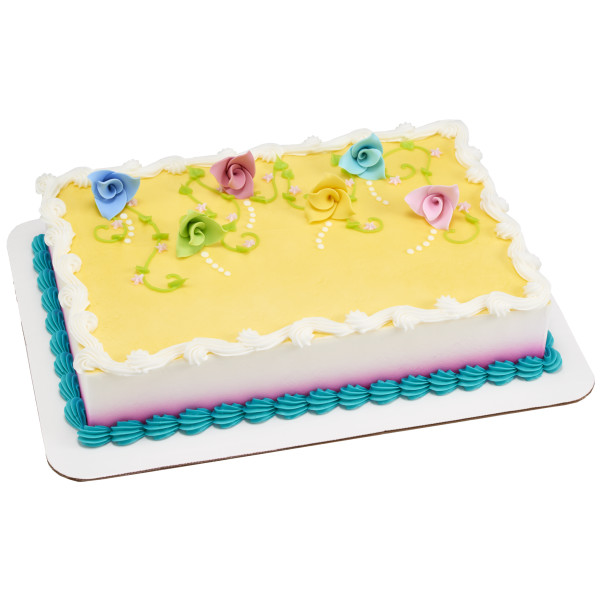 Pastel Origami Flowers Sweet Décor® Edible Decorations