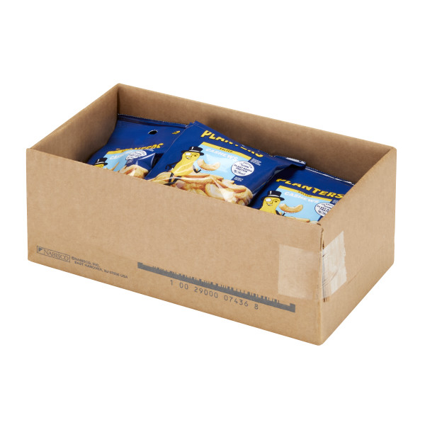 PLANTERS(r) Cashews Salted Big Bag 12/3oz . C1RM - Front Right Open Case (Hi Res)