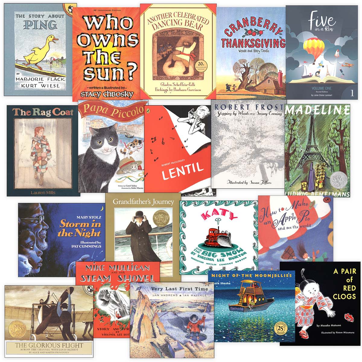 Five in a Row Volume 1 Guide & Charter School Literature Package