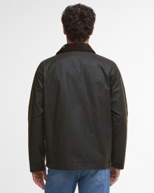 Bedale Short Waxed Jacket Olive