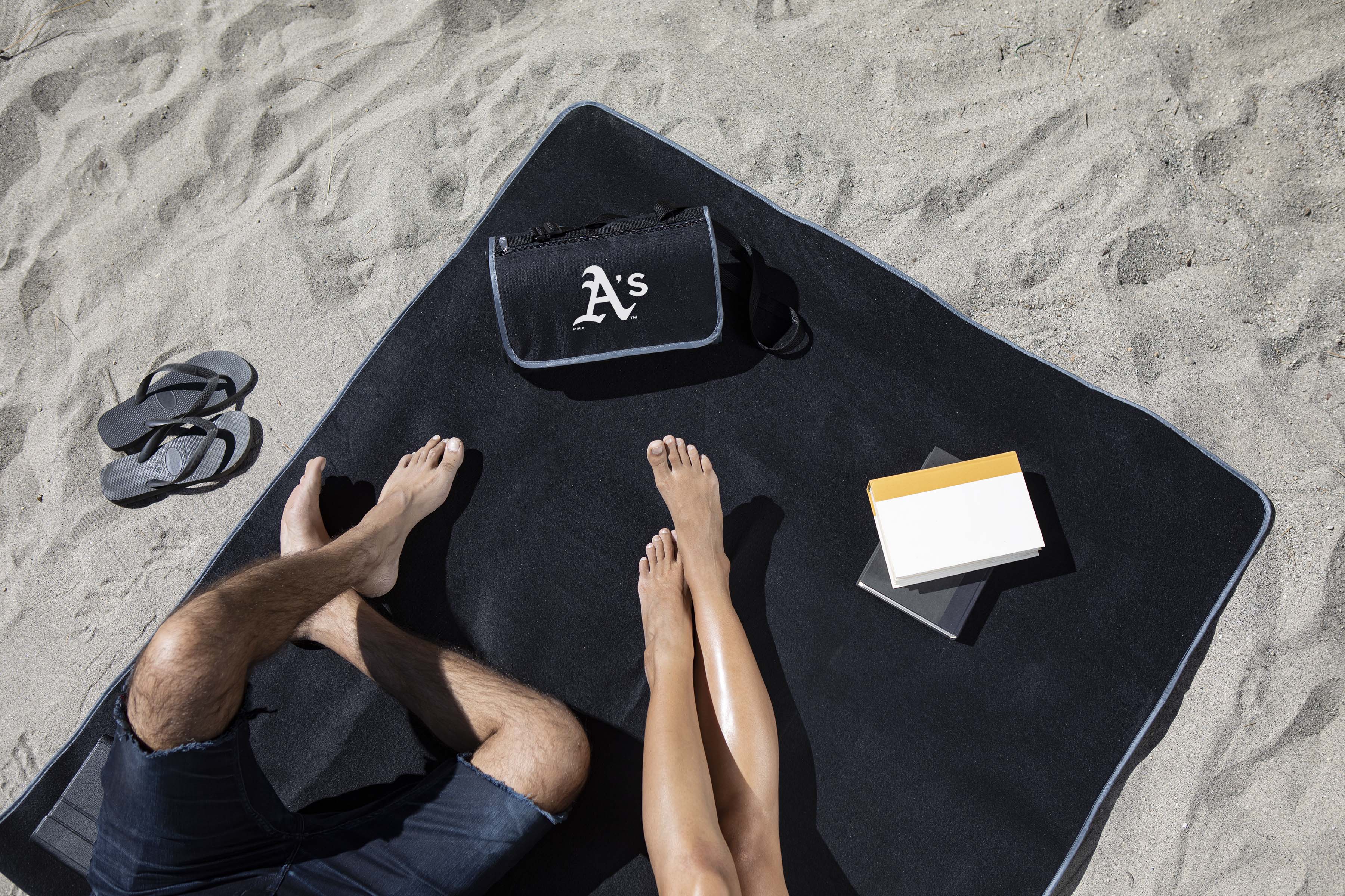 Oakland Athletics - Outdoor Picnic Blanket Tote