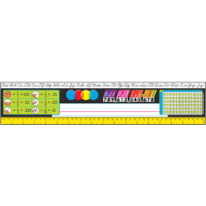 Gr. 3-5 Zaner-Bloser Desk Toppers&reg; Ref. Name Plates, 36 ct