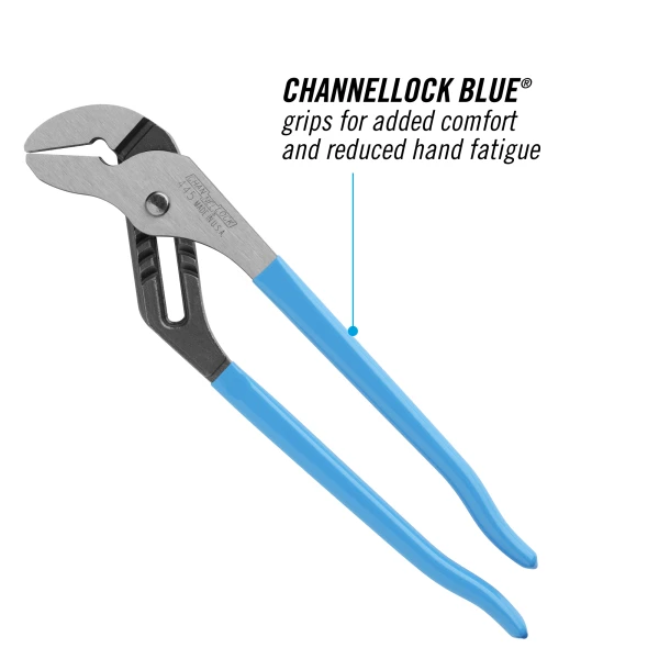 445 12-inch Smooth Jaw Tongue & Groove Pliers
