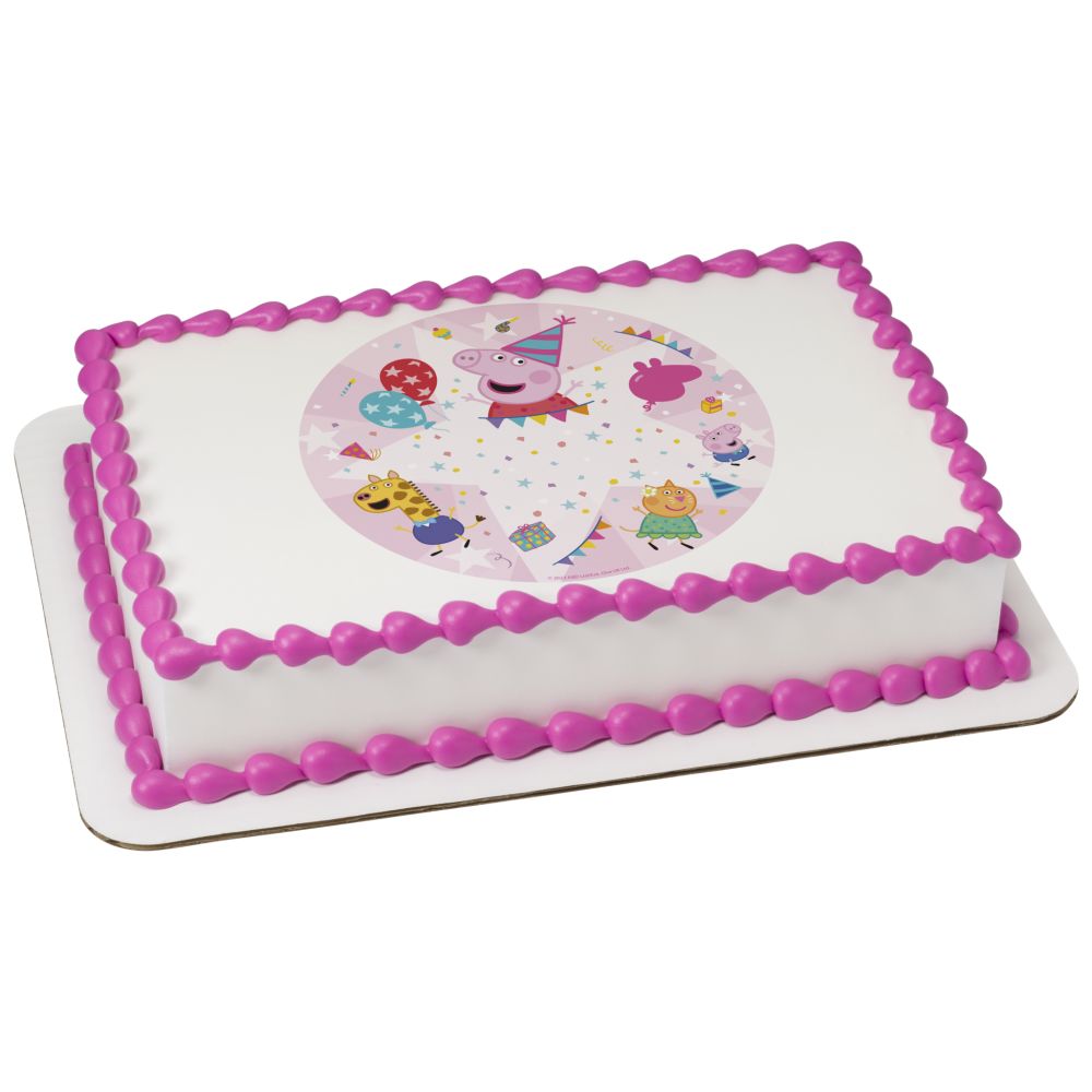 Image Cake Peppa Pig™ Peppa's Party