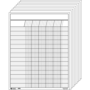 Vertical Incentive Chart Set, White