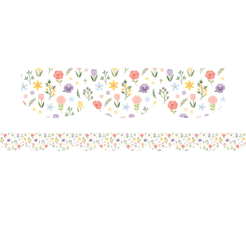 Cottagecore Die-Cut Border Trim, 35 Feet