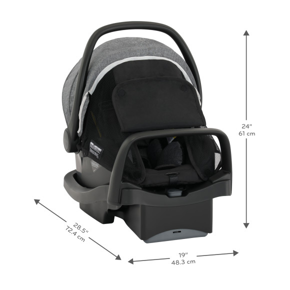 LiteMax Vizor Infant Car Seat Support Specifications