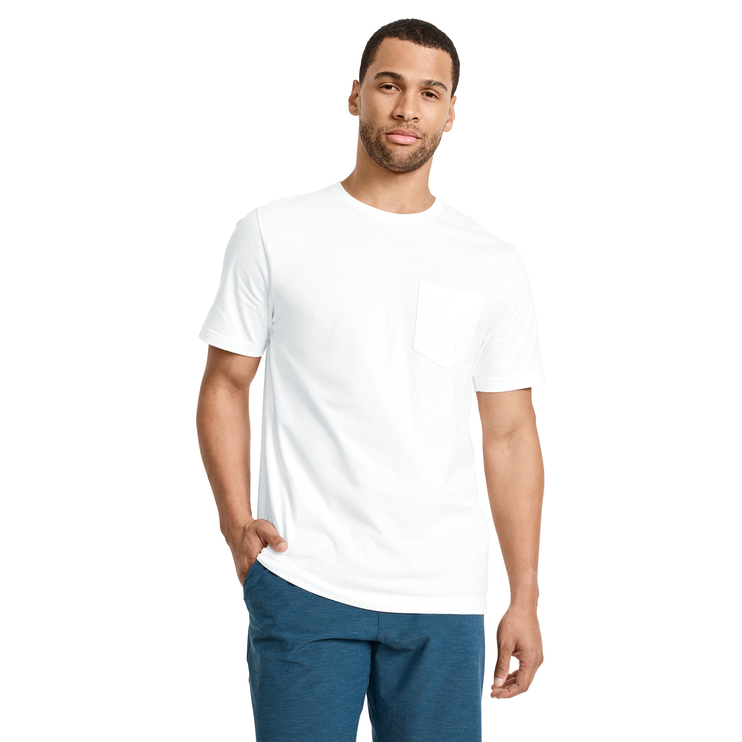 Jockey Men's Made in America Heritage Short Sleeve Pocket Tee - Picture 21 of 46