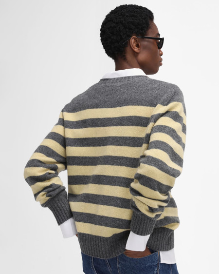 Barbour The Edit by Alexa Dominic Striped Crew Neck Jumper