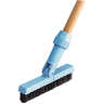 Carlisle, Flo-Pac, 7.5in, Swivel Head Grout Line Brush, Nylon Bristles, Blue