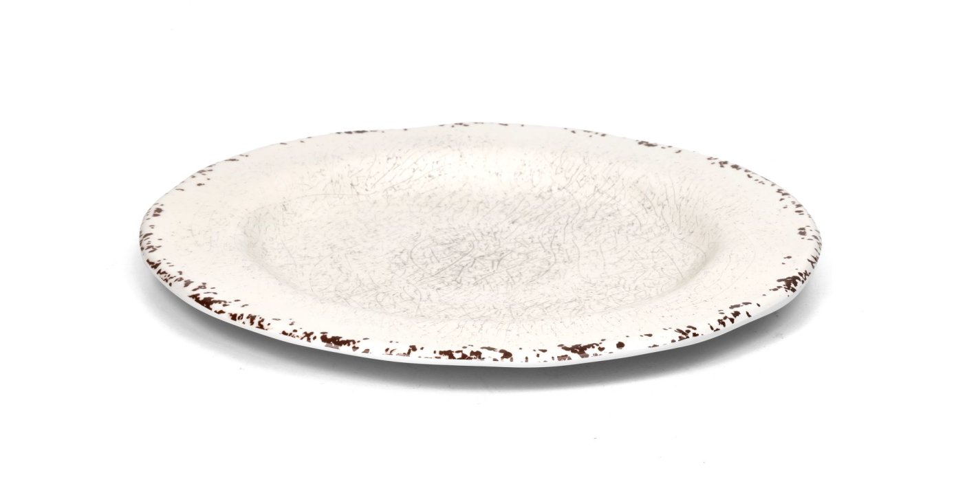 Plato Siena blanca 22 cm