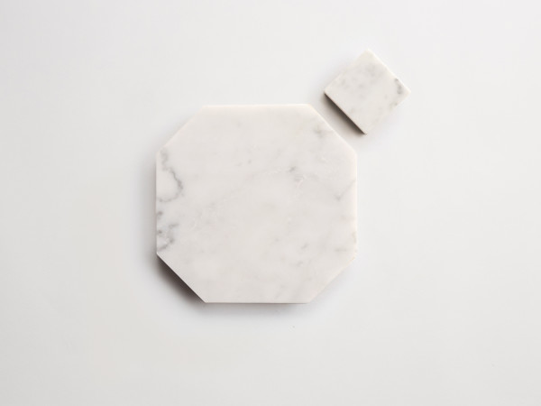 lapidary: zio & sons + clé | carrara octagon + carrara bouchon (bundle) 