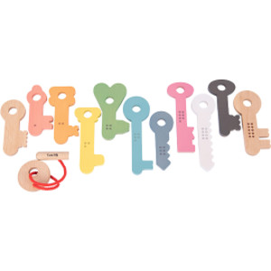Rainbow Wooden Keys - Set of 11