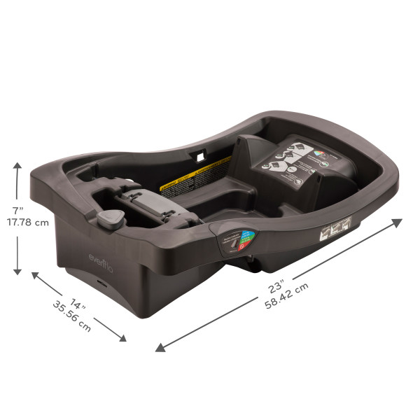 LiteMax Sport Infant Car Seat Base Specifications