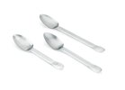 11 ¾-inch heavy-duty stainless steel solid basting spoon