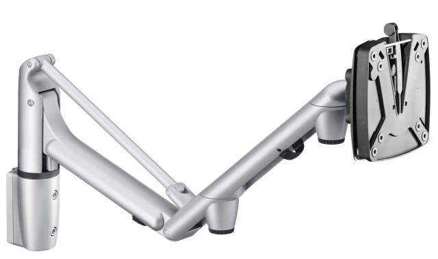 LiftTEC® II TSS mounts on a Novus TSS column to enhance ergonomic comfort and create more useable space.