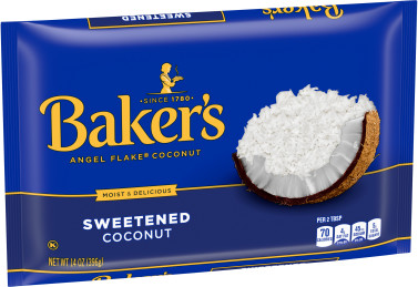 Baker’s Sweetened Angel Flake Coconut, 14 oz Bag