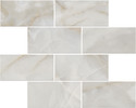 Alexandria Light Gray 3×6 Brick Mosaic Polished Rectified