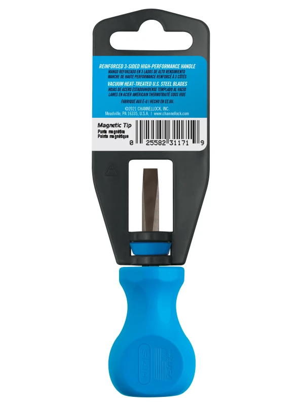 S141H Slotted 1/4 x 1.5" Stubby Professional Screwdriver