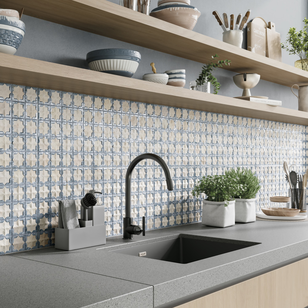 Tetuan Astre Arena Aqua 12-1/8 in. x 21-7/8 in. Porcelain Wall Tile