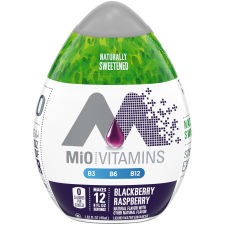 MiO Vitamins Blackberry Raspberry Liquid Water Enhancer, 1.62 fl oz Bottle