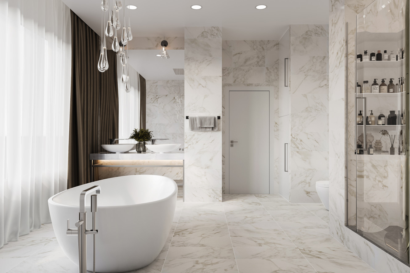 Brisbane Arabescato 12x24