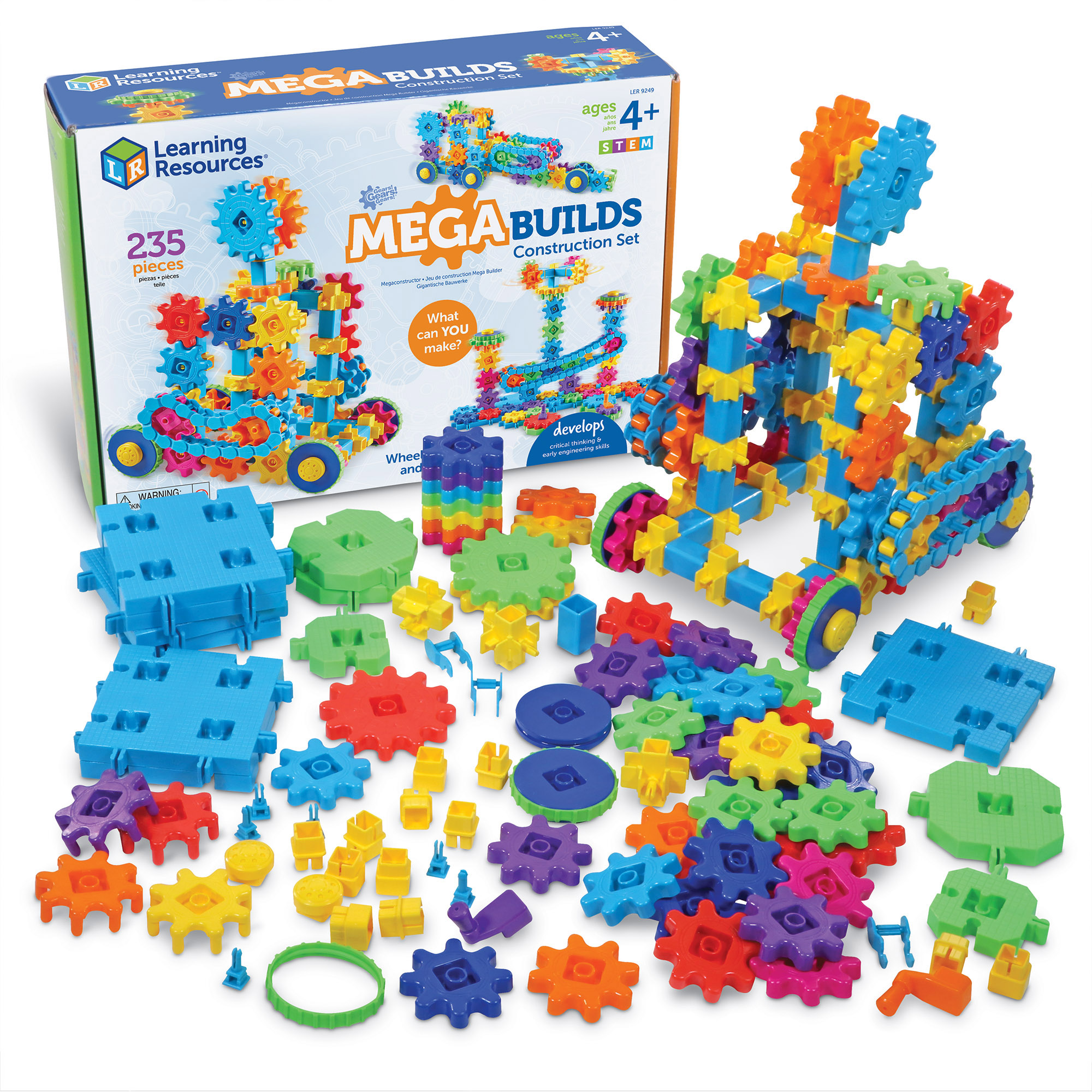 Learning Resources Gears! Gears! Gears! Mega Makers image number null