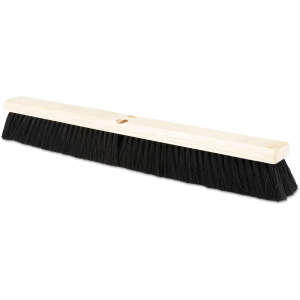 Boardwalk, 24in, Floor Brush Head, Tampico Bristles, Black