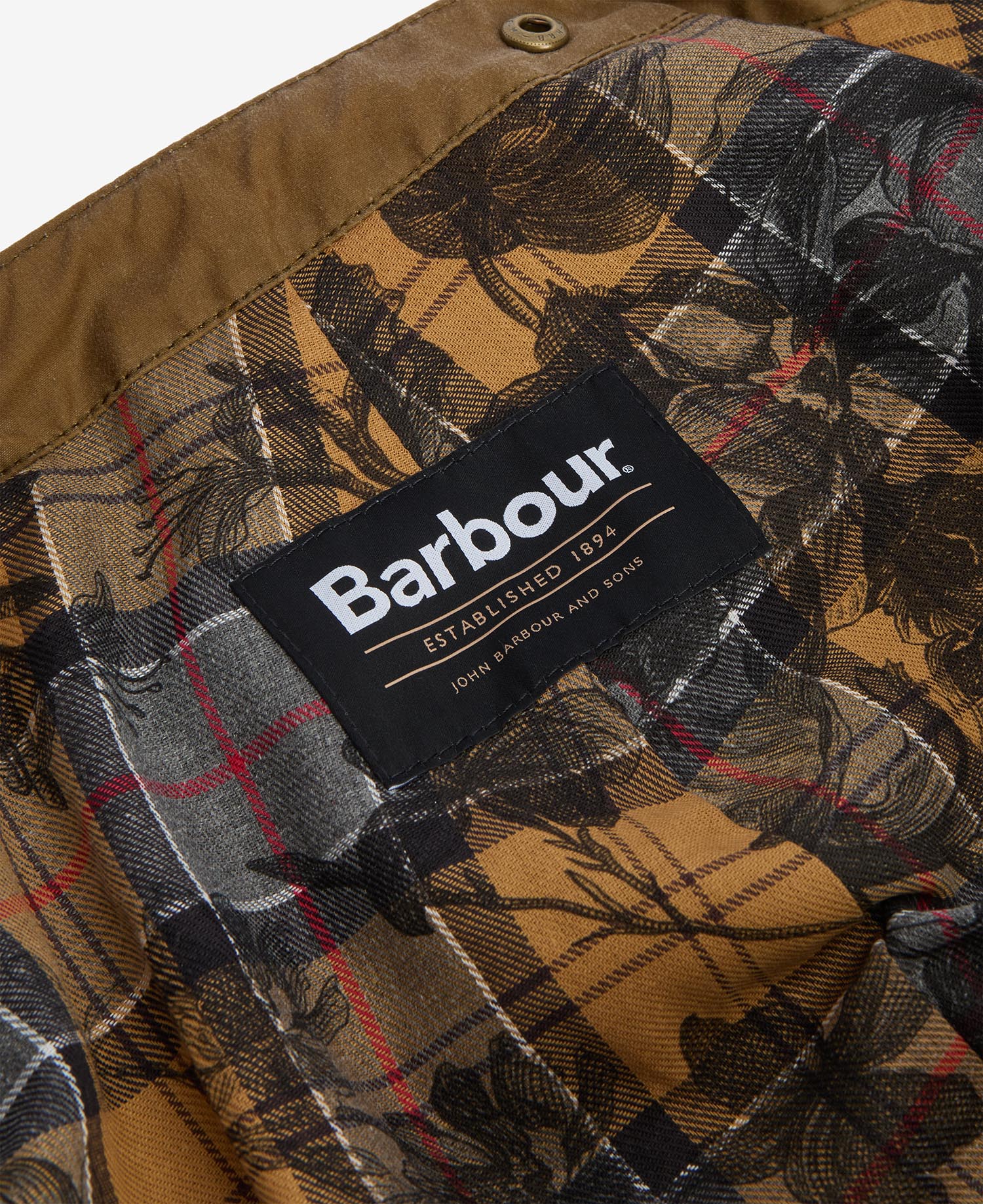 Barbour x ERDEM Datura Waxed Hood image number 7