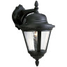 Westport Outdoor Wall Lantern Die-Cast Aluminum 120V 100W Incandescent Lamp Wall Mount Black 16 H x 9 W x 10.38 D in.