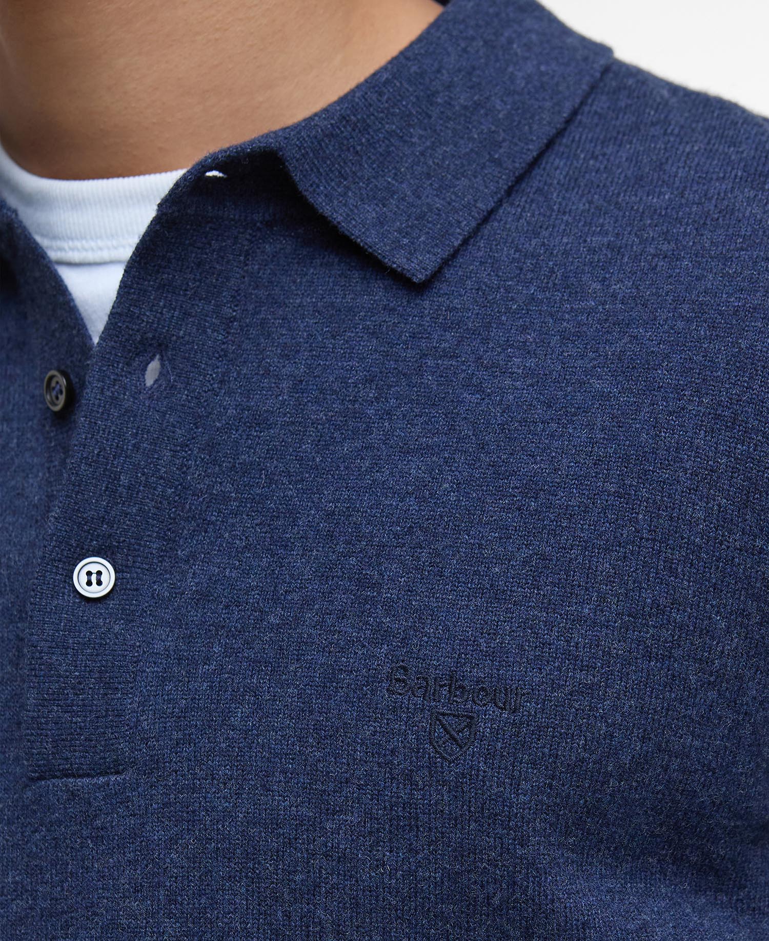 Hutherston Knitted Polo Shirt image number 4