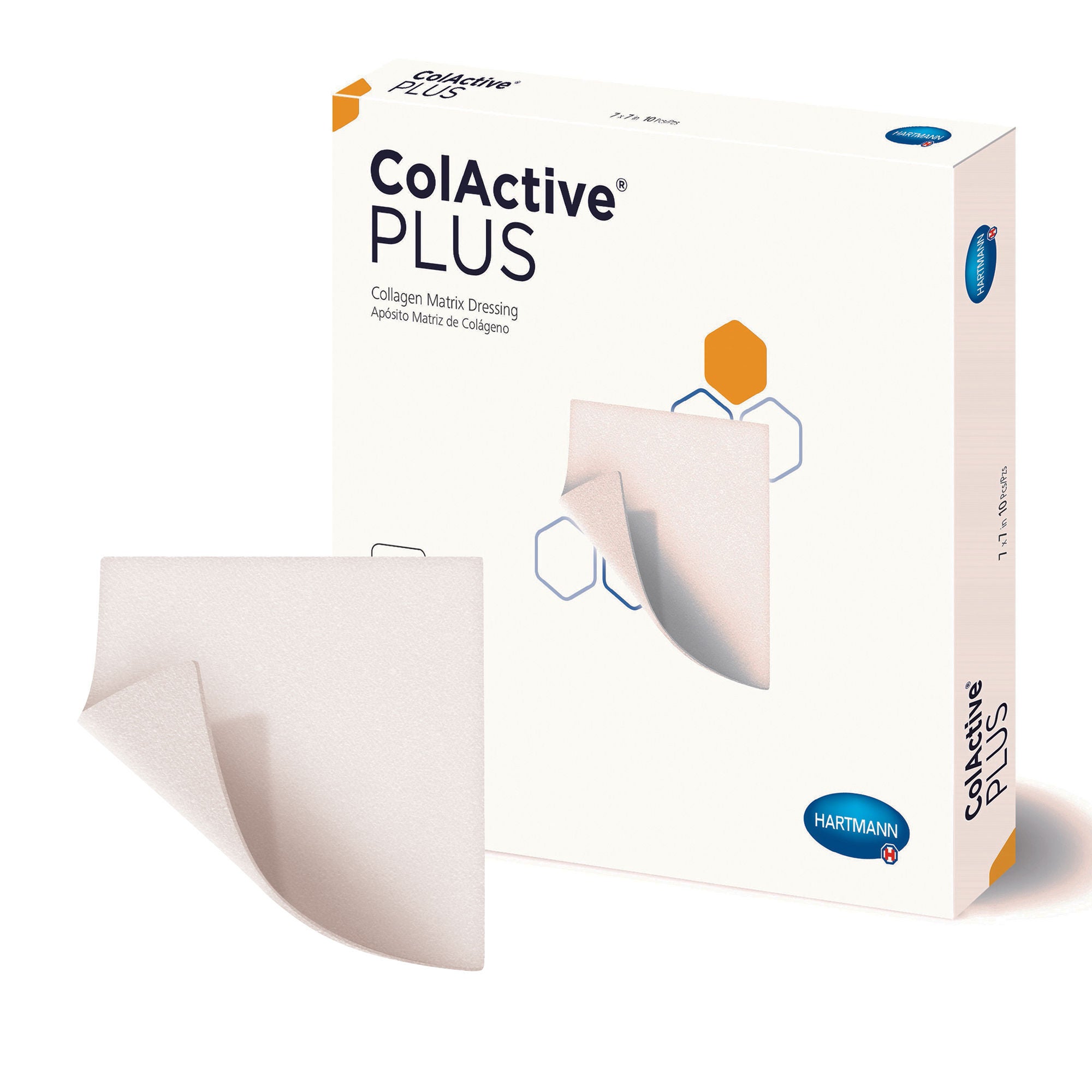 Hartmann DRESSING, WND COLACTIVE PLUS STR COLLAGEN MATRIC 7X7" (10/BX