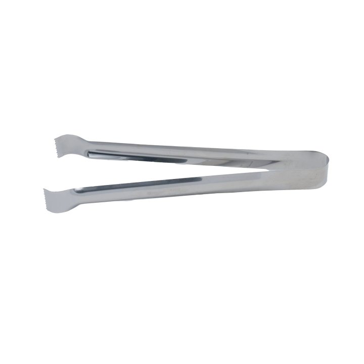 12-inch economy stainless steel pom tongs
