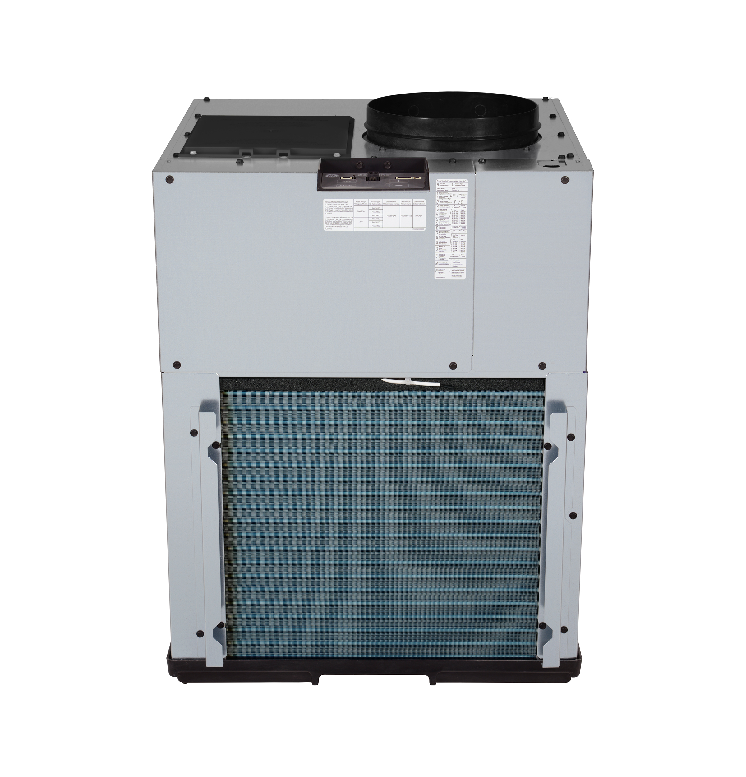 GE Zoneline Heat Pump, Single Package Vertical Air Conditioner, 230-208 Volt
