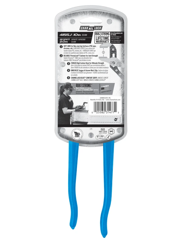 415SJ 10-inch Soft Jaw Tongue & Groove Pliers