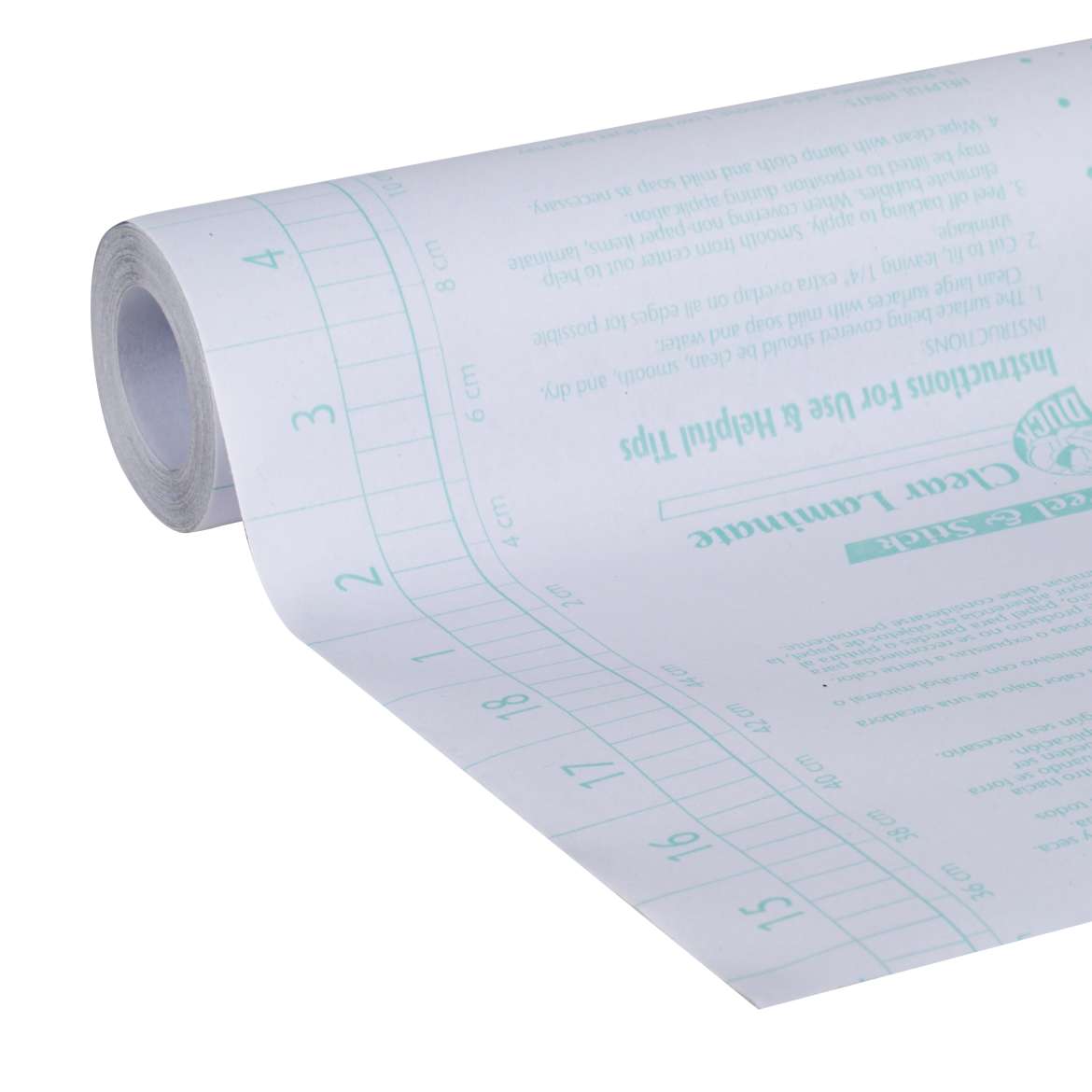 Peel & Stick Adhesive Laminate Shelf Liner Clear Duck Brand