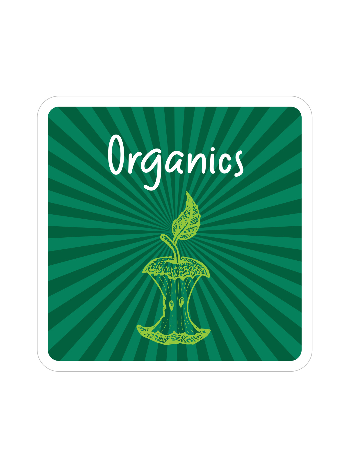 MOSAIC – Label – Organics – Green