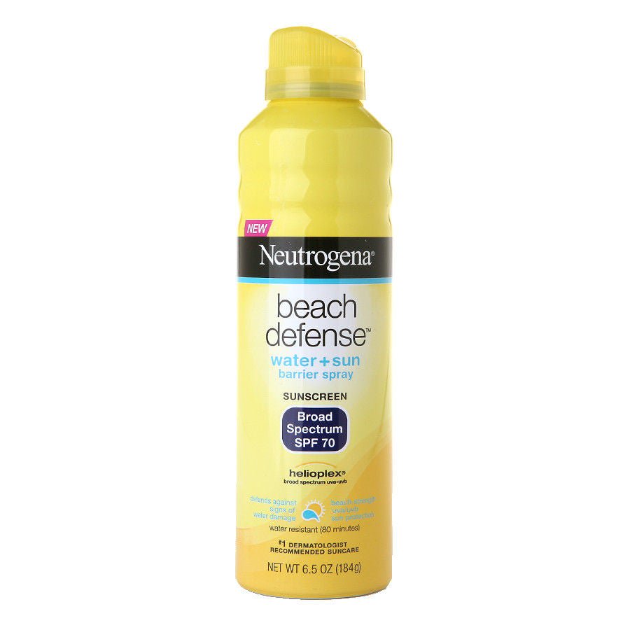 Neutrogena® Beach Defense® Water + Sun Protection Sunscreen Spray SPF 70