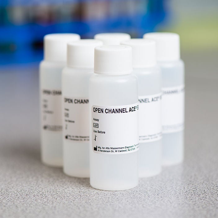 Open Channel Bottle ACE® ACE®, ACE Alera® and VetACE™ Analyzers