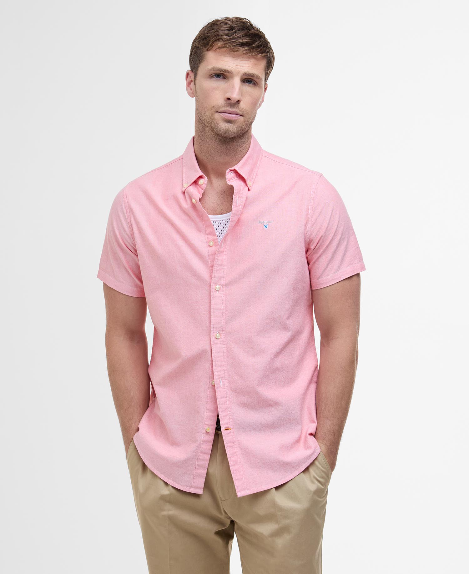 Oxford Tailored Short-Sleeved Shirt image number 0