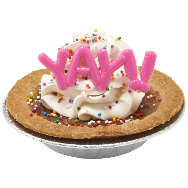 Mini Bright Balloon Words Cupcake Layon