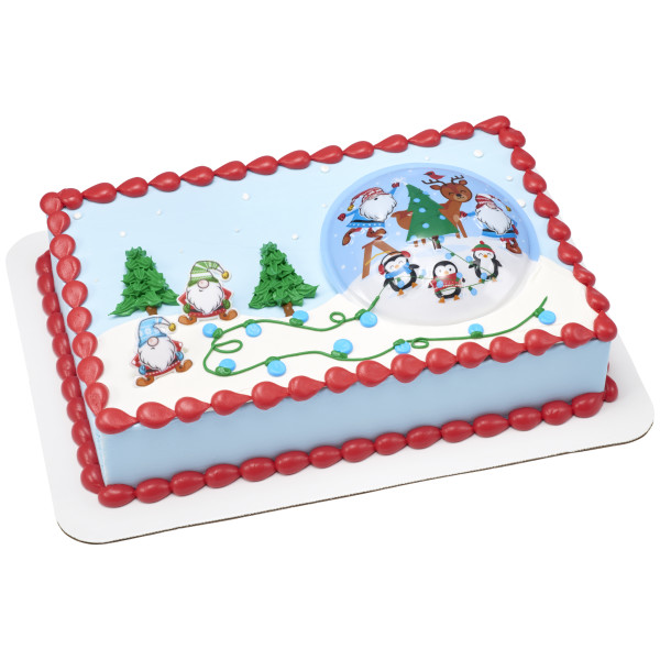 Holiday Gnomes Cupcake Rings