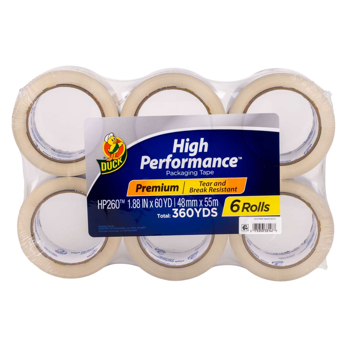 Duck High Performance® Packing Tape Image